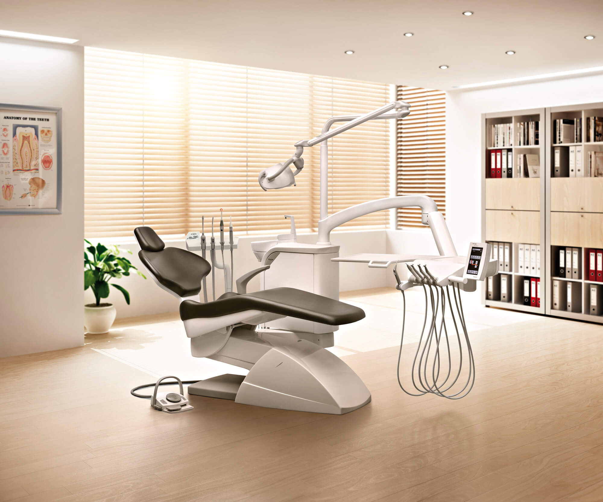 Dentec Ancar Series 3 chair in dental clinic